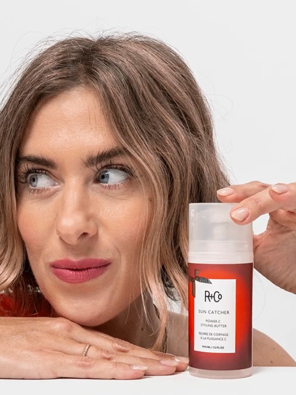 R+Co Sun Catcher Power C Styling Butter - NEW Vegan collagen vitamin C